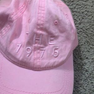 The 1975 merch baseball cap, pink, used , excellent condition